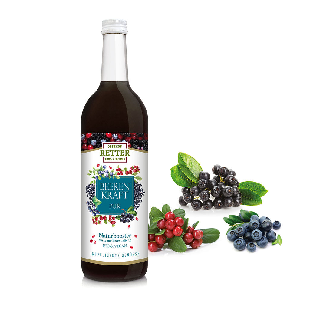 BIO Beerenkraft pur, 100% Naturbooster