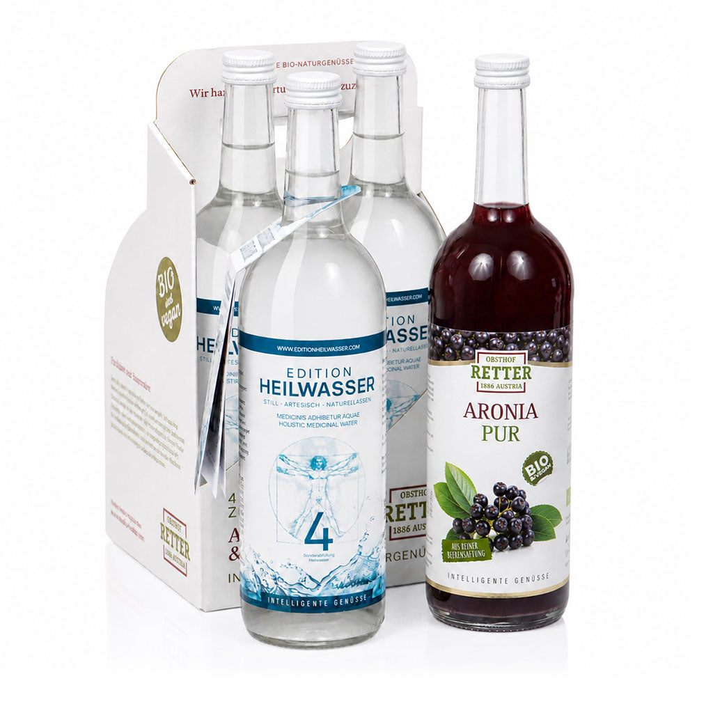 Heilwasser und BIO Superfruits voller Mineralstoffe