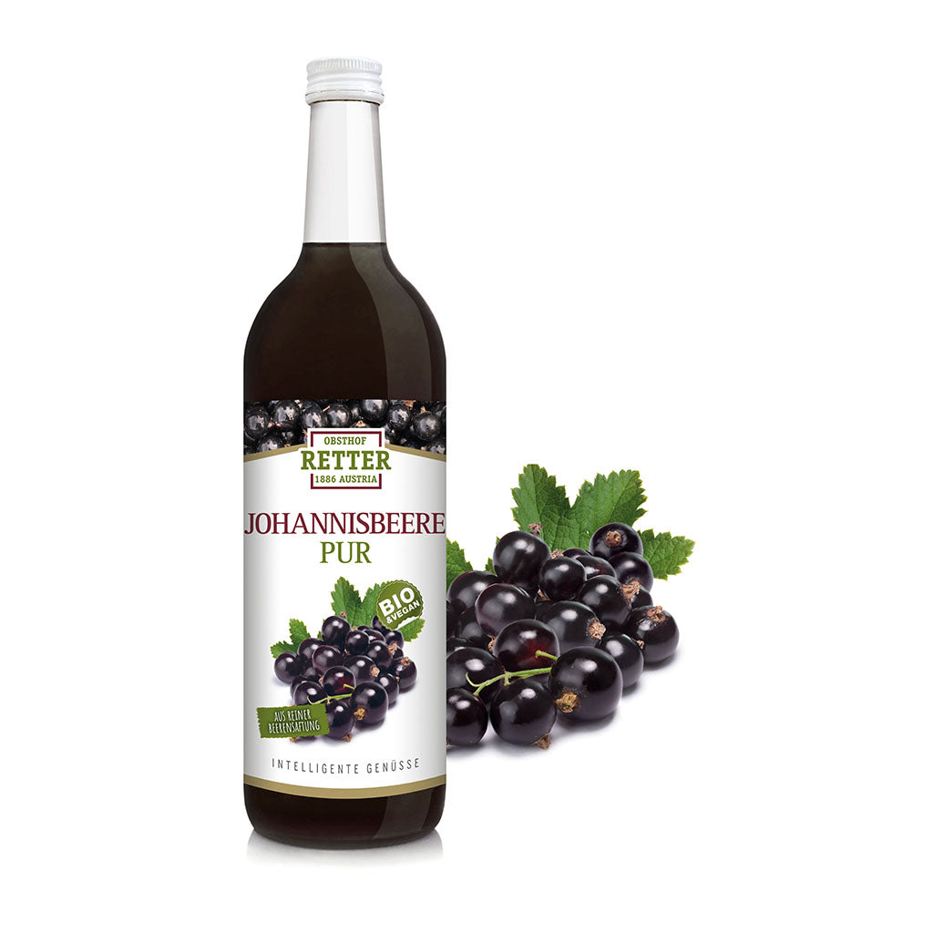 BIO Johannisbeere pur, 100% Direktsaft