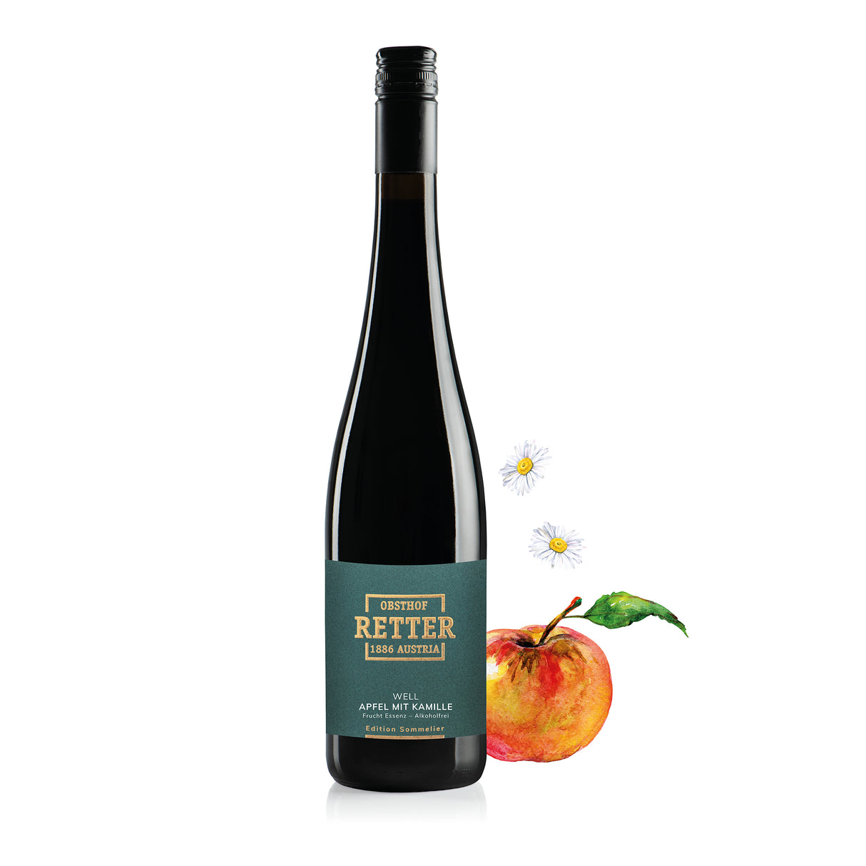 WELL Apfel mit Kamille - Fruchtessenz Edition Sommelier